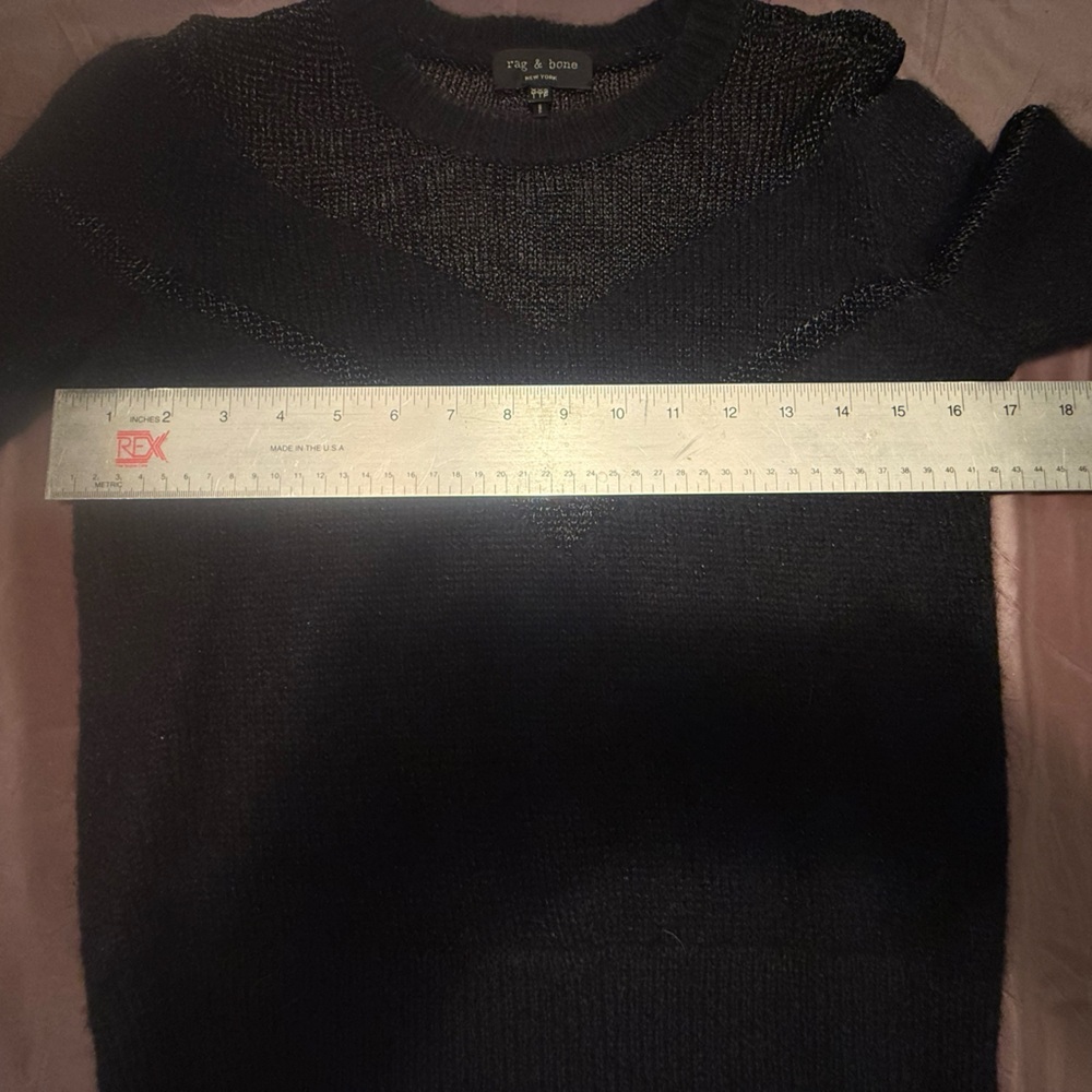 Rag & Bone Blaze Crewneck Mohair blend Sweater size XXS - Picture 7 of 7